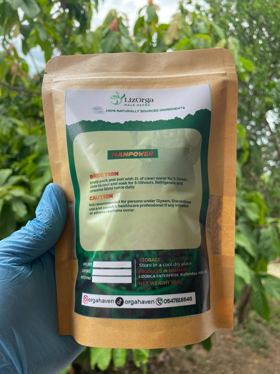 Manpower herbal product